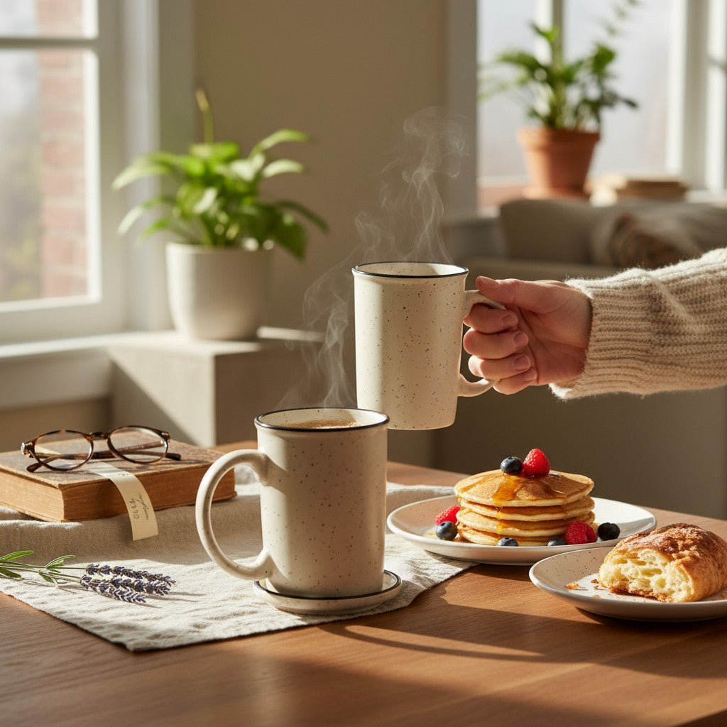 Monochrome Harmony Cozy Sip Set (Set of 2)